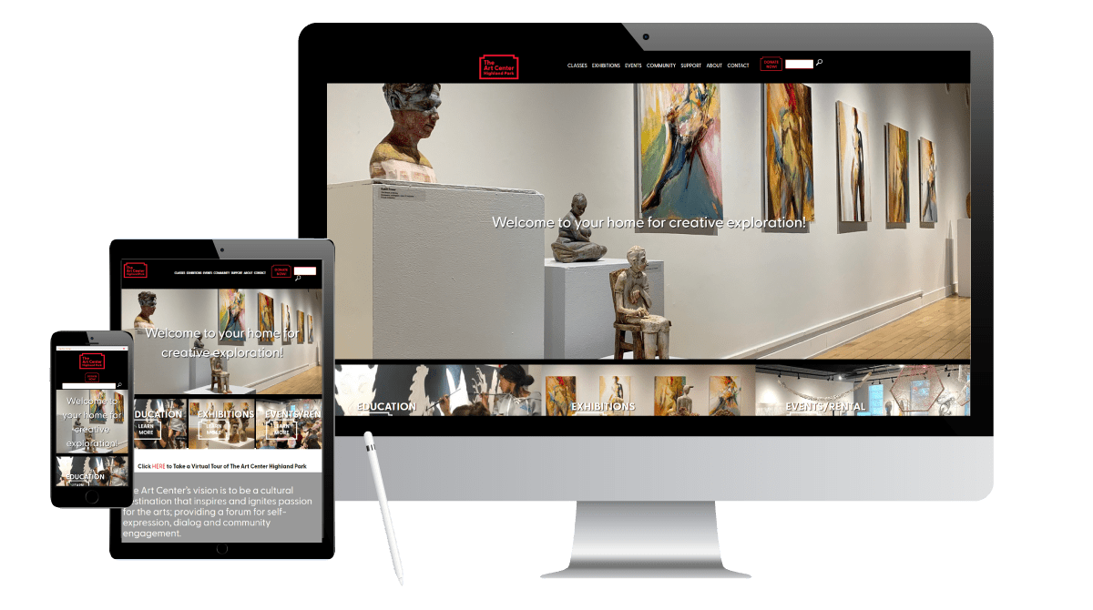 The Art Center website