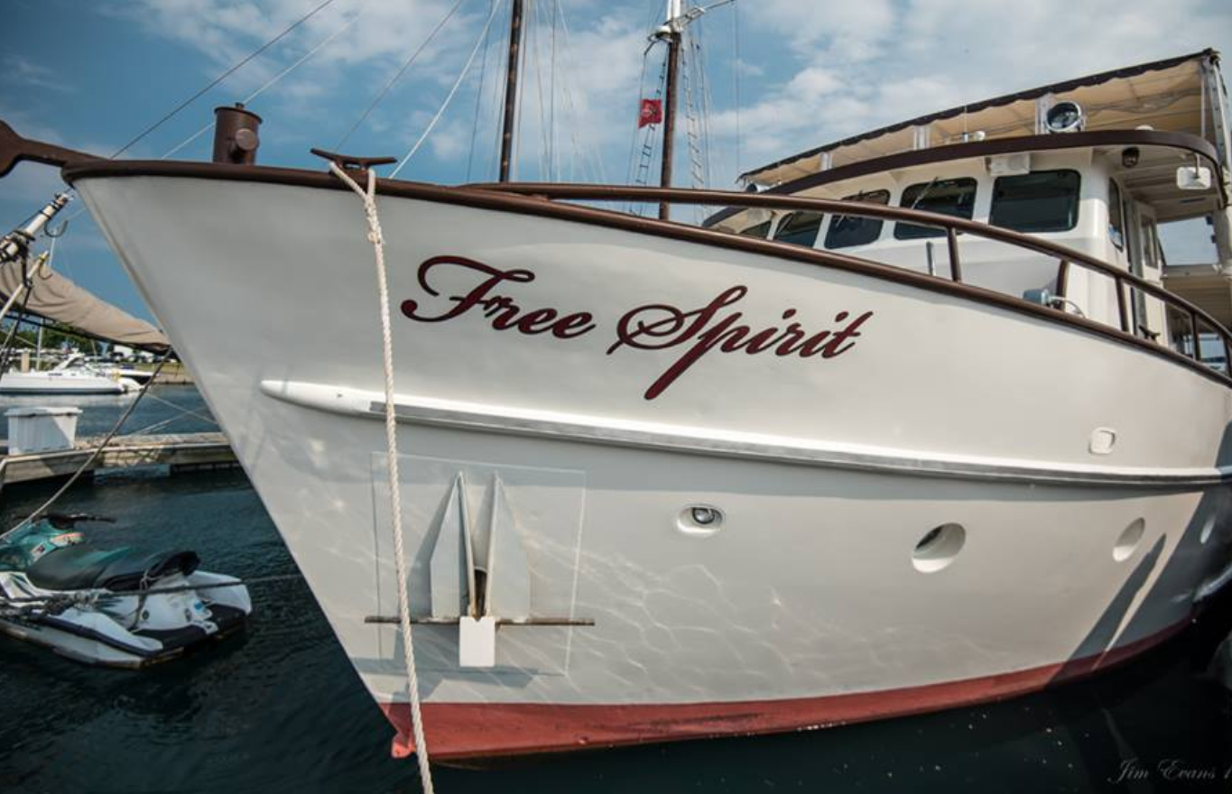 free spirit private yacht